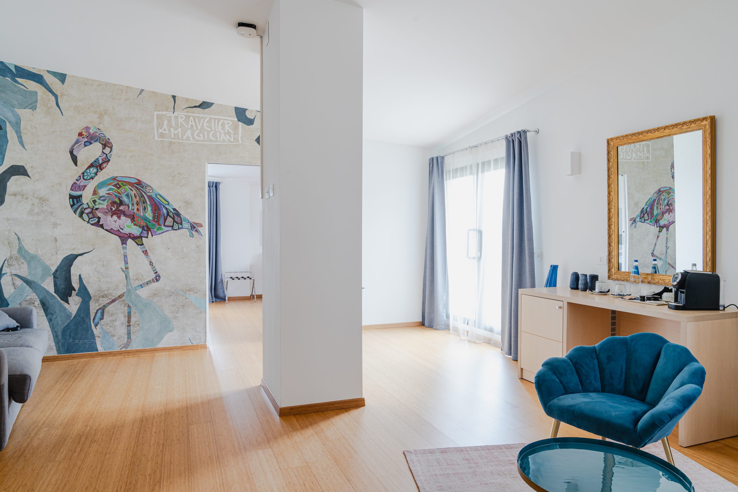 Suite Molara, intérieurs